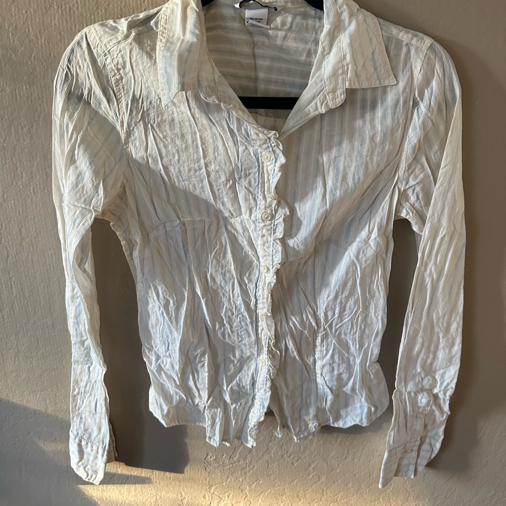 Vintage Y2K Abercrombie & Fitch Button Down *100% Cotton*